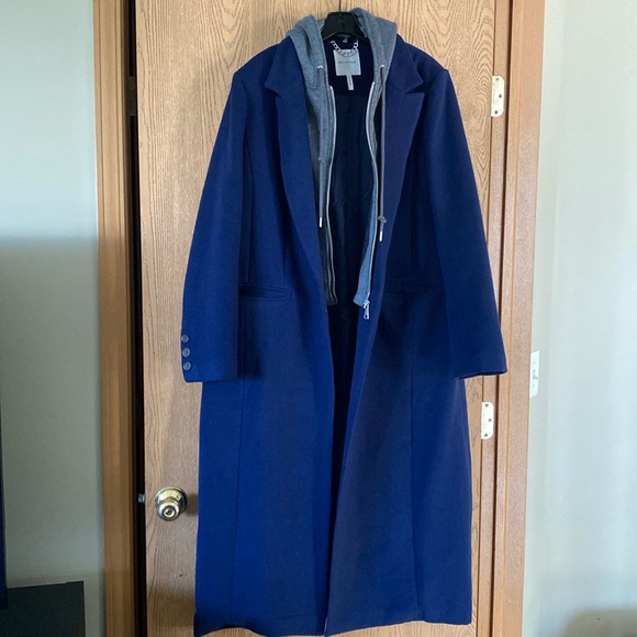 Single breasted long coat by Avec Les Filles - Picture 1 of 7